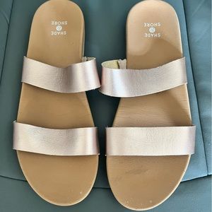 Rose Gold Summer Sandals
